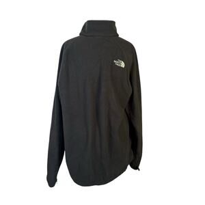 The North Face Men’s Size L Fleece Jacket Black Full Zip | Soft Warm Outdoor Lay